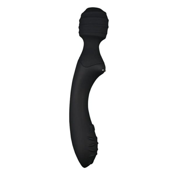 Vibro Massagers | Chisa – Dual-Ended Ultimate Wand – Black Vibrators Chisa