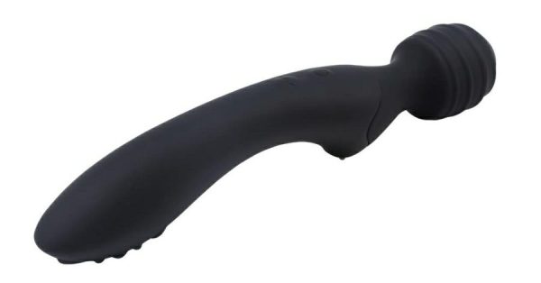 Vibro Massagers | Chisa – Dual-Ended Ultimate Wand – Black Vibrators Chisa