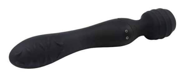 Vibro Massagers | Chisa – Dual-Ended Ultimate Wand – Black Vibrators Chisa