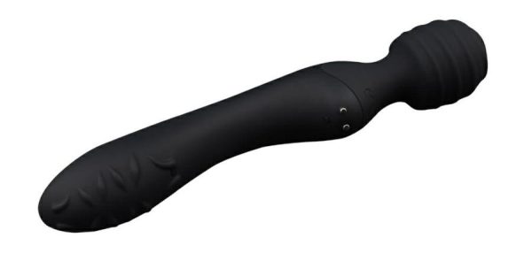 Vibro Massagers | Chisa – Dual-Ended Ultimate Wand – Black Vibrators Chisa