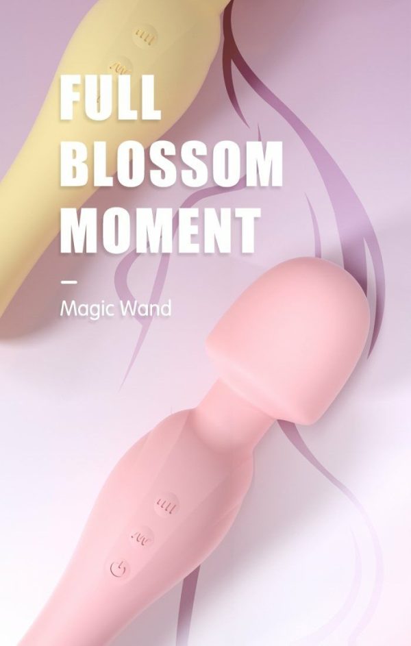 Vibro Massagers | Drywell – Blossom Wand Massager – Yellow Vibrators Drywell