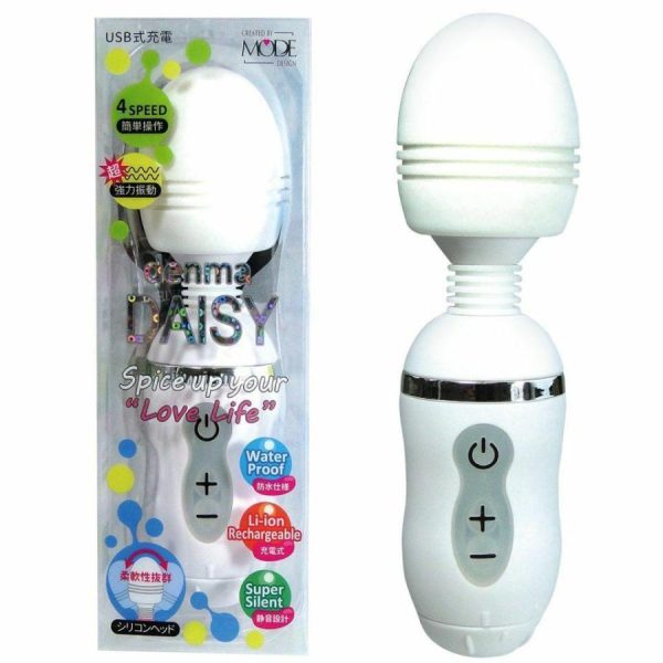 Vibro Massagers | Mode Design – Denma Daisy – White Vibrators Mode Design