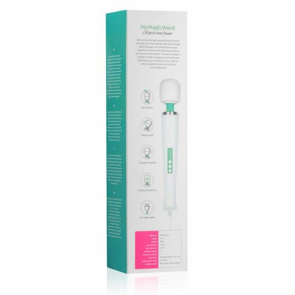 Vibro Massagers | Mymagicwand – Powerful Vibro Massager – Turquoise Vibrators MyMagicWand