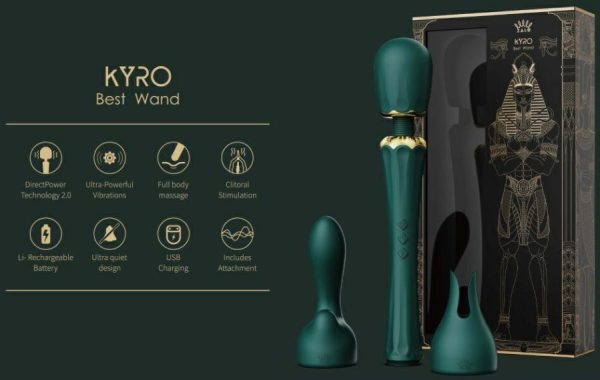 Vibro Massagers | Zalo – Kyro – Obsidian Black Vibrators Vibro Massagers