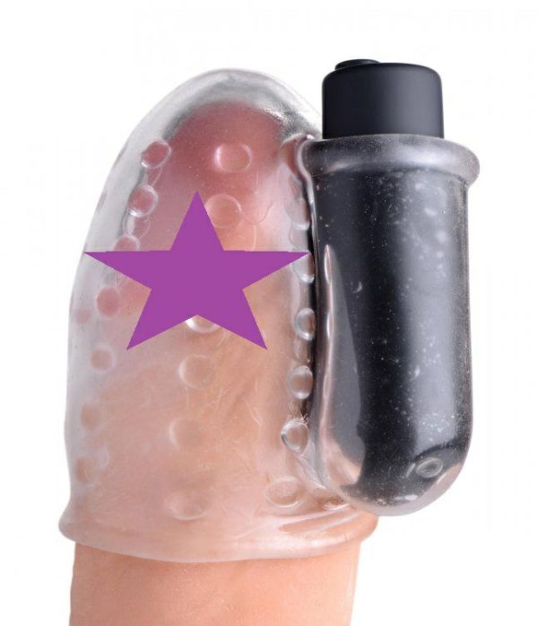 Vibro Masturbators | Trinity Vibes – 28X Penis Head Teaser – Clear Masturbators Trinity Vibes