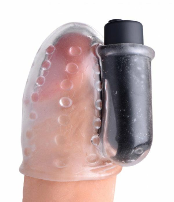 Vibro Masturbators | Trinity Vibes – 28X Penis Head Teaser – Clear Masturbators Trinity Vibes