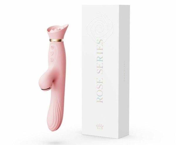 Heating Vibrators | Zalo – Rose Vibrator – Strawberry Pink Heating Vibrators Heating Vibrators