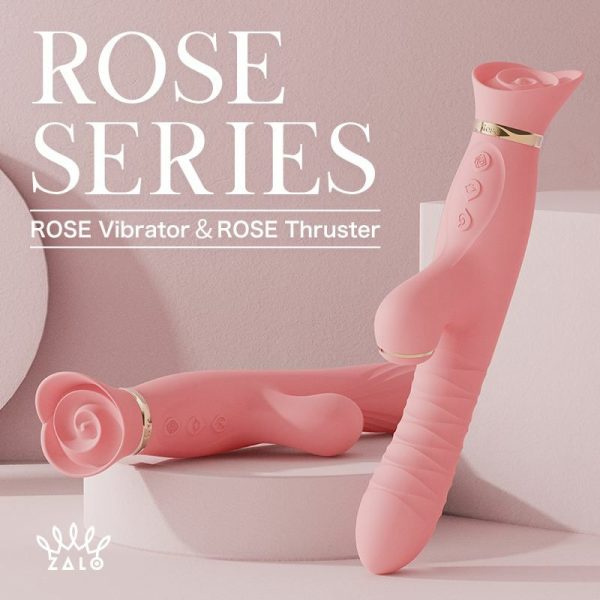 Heating Vibrators | Zalo – Rose Vibrator – Strawberry Pink Heating Vibrators Heating Vibrators