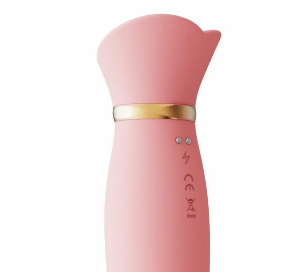 Heating Vibrators | Zalo – Rose Vibrator – Strawberry Pink Heating Vibrators Heating Vibrators