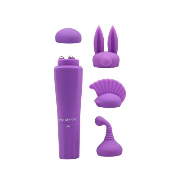 Mini Vibrators | Chisa – Quadruple Sweet Mini Vibrator – Purple Mini Vibrators Chisa