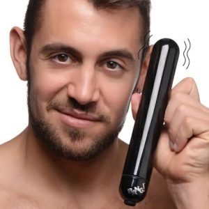 Straight Vibrators | Bang! – Xl Vibro Metal Bullet – Black Straight Vibrators Bang!