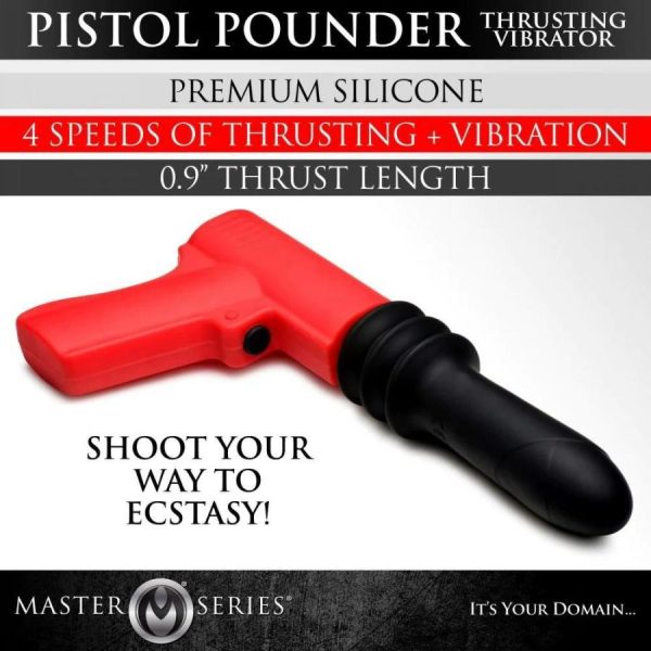 Thrusting Vibrators | Master Series – Thrusting Pistola Vibrator Thrusting Vibrators Master Series