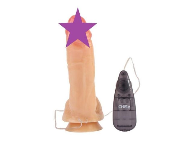 Vibrating Dildos | Chisa – 8.6″ Pleasant Vibro Dildo – Flesh Vibrating Dildos Chisa