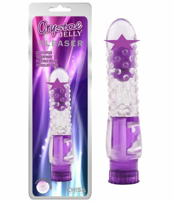 Vibrating Dildos | Chisa – Pleaser Jelly Vibe – Purple Vibrating Dildos Chisa