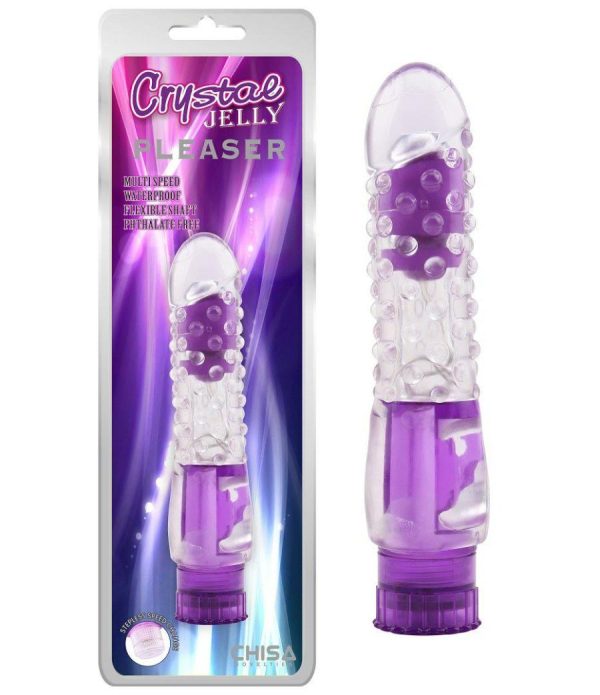 Vibrating Dildos | Chisa – Pleaser Jelly Vibe – Purple Vibrating Dildos Chisa