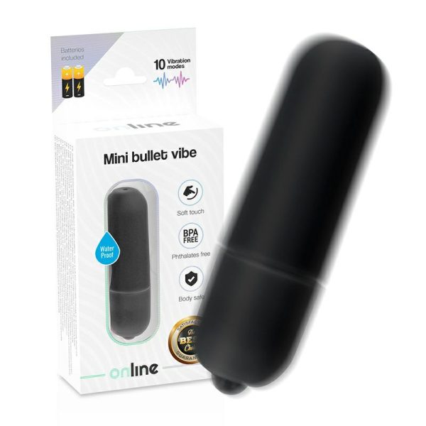 Vibro Bullets | Online – Mini Bullet Vibe – Black Vibrators Online