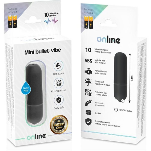 Vibro Bullets | Online – Mini Bullet Vibe – Black Vibrators Online