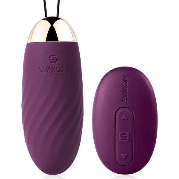 Vibro Eggs | Svakom – Elmer Remote Control Vibrating Bullet – Violet Vibrators SVAKOM