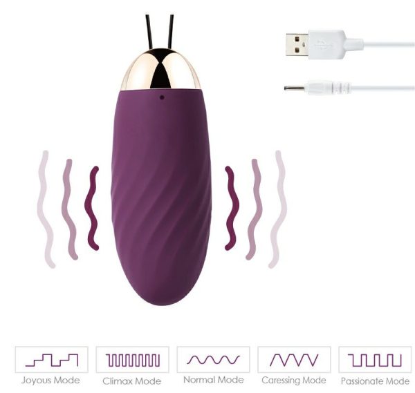 Vibro Eggs | Svakom – Elmer Remote Control Vibrating Bullet – Violet Vibrators SVAKOM