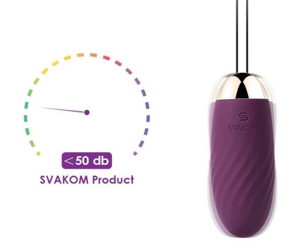 Vibro Eggs | Svakom – Elmer Remote Control Vibrating Bullet – Violet Vibrators SVAKOM