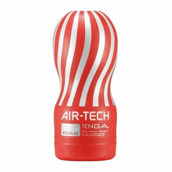 Cup Masturbators | Tenga – Air-Tech Reusable Vacuum Cup Regular – Red Cup Masturbators Cup Masturbators