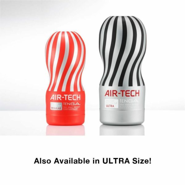 Cup Masturbators | Tenga – Air-Tech Reusable Vacuum Cup Regular – Red Cup Masturbators Cup Masturbators