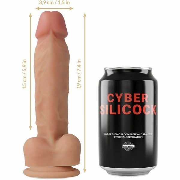 Strap-Ons | Cyber Silicock – Oliver Ultra Realistic Dildo 19Cm Sex Toys Cyber Silicock