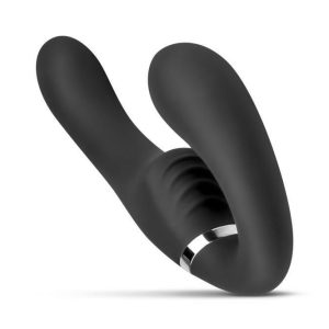 Strap-Ons | No-Parts – Avery Strapless Vibro Dildo 22Cm – Black Sex Toys No-Parts