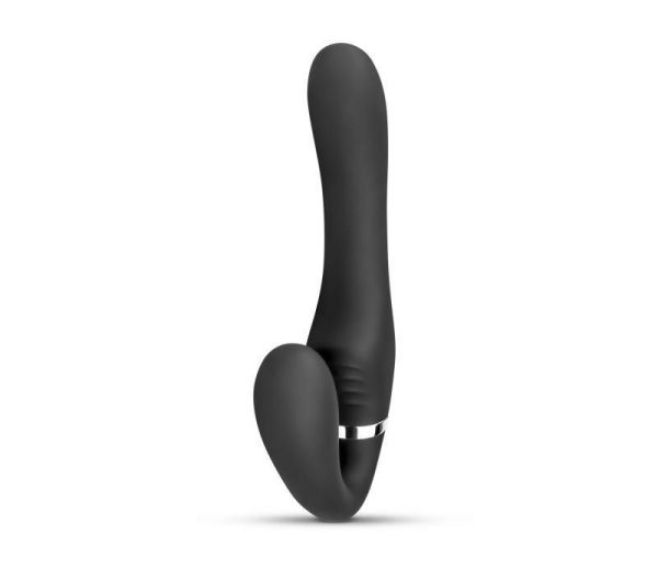 Strap-Ons | No-Parts – Avery Strapless Vibro Dildo 22Cm – Black Sex Toys No-Parts