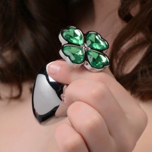 Anal Toys | Booty Sparks – Lucky Clover Anal Plug L-Size – Green Anal Toys Anal Toys