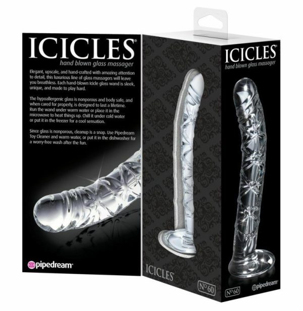 Anal Toys | Icicles – Dildo Massager No.60 – Clear Anal Toys Anal Toys