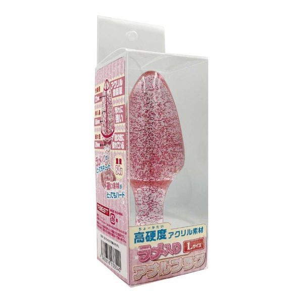 Anal Toys | T-Best – Glitter Anal Plug L – Pink Anal Toys Anal Toys