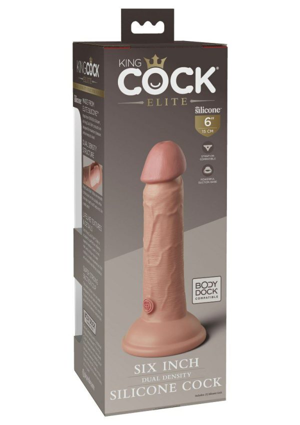 Dildos | King Cock – 6″ Elite Cock – Flesh Dildos Dildos