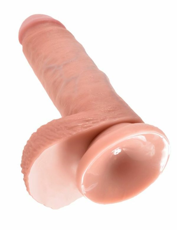 Dildos | King Cock – Cock 7″ With Balls – Flesh Dildos Dildos