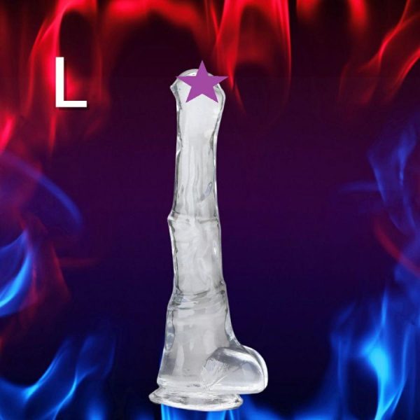 Dildos | T-Best – Stealth Bazooka Dildo L – Clear Dildos Dildos