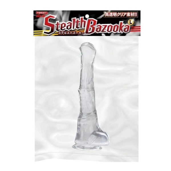 Dildos | T-Best – Stealth Bazooka Dildo L – Clear Dildos Dildos