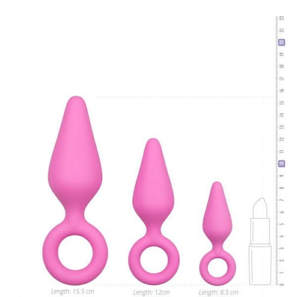 Anal Toys | Easytoys – Pointy Plugs Set – Pink Anal Toys Anal Toys