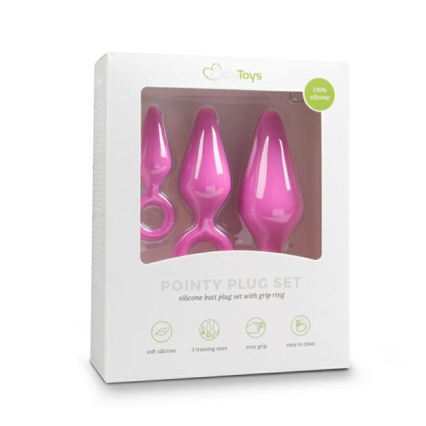 Anal Toys | Easytoys – Pointy Plugs Set – Pink Anal Toys Anal Toys