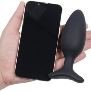 Anal Toys | Lovense – Hush 2 – Butt Plug 1.75” – Black Anal Toys Anal Toys