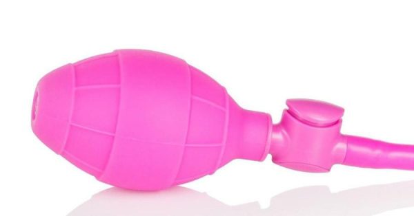 Pumps | Cen – Mini Silicone Pump – Pink Pumps California Exotic Novelties