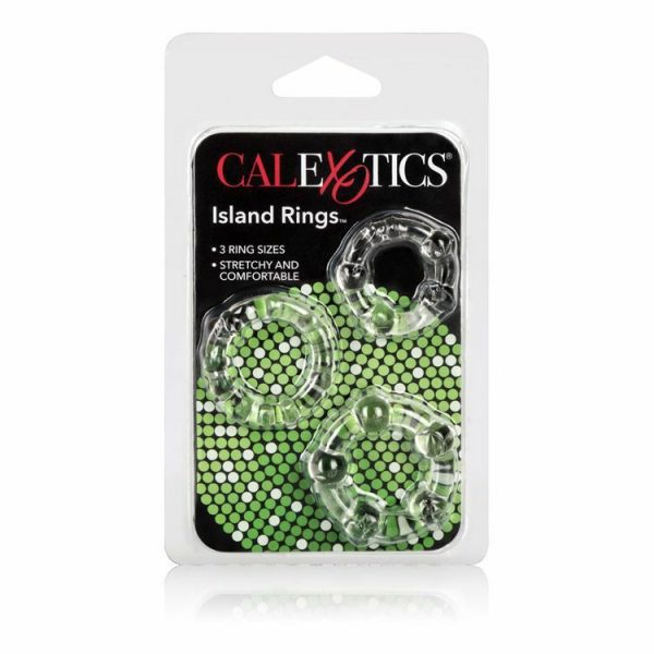 Rings & Sleeves | Cen – Island Rings – Clear Rings & Sleeves California Exotic Novelties